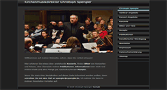 Desktop Screenshot of cspengler.de